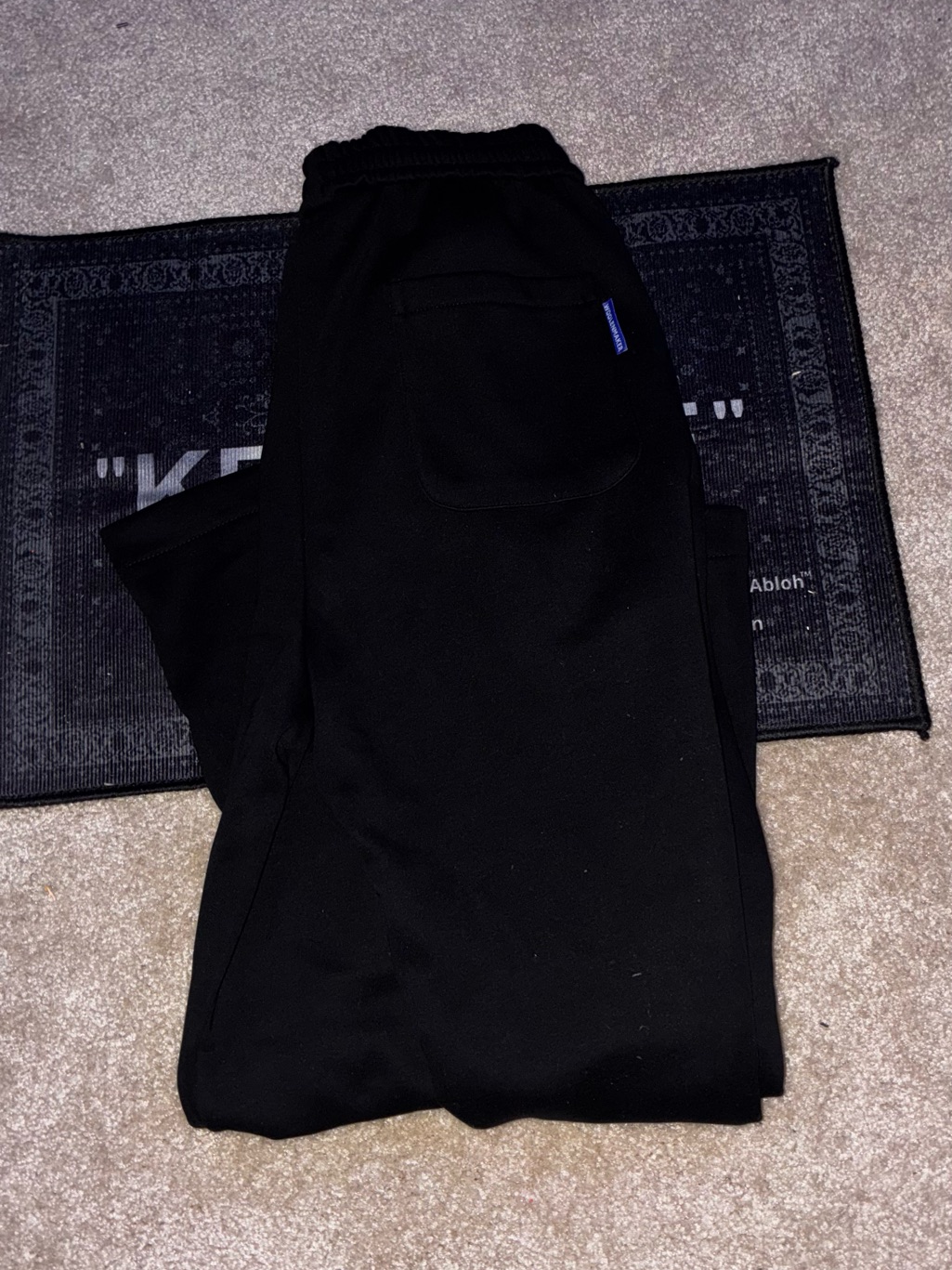 Woolenmaker Brand Black Sweatpants Brand New